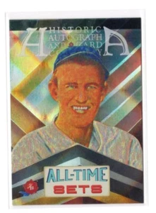 Juegos de autógrafos históricos de todos los tiempos Lefty Gómez (1941) nivel 1 #105/800 2025 - Imagen 1 de 1