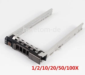 Lot G176J 8FKXC 2.5" HDD Tray Caddy for DELL R620 R630 R710 R720 R730 R730XD - Bild 1 von 7
