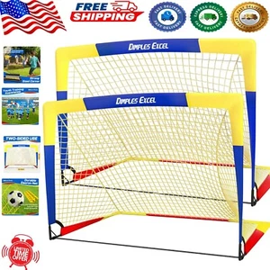Backyard Soccer Goal for Kids - Portable Dacron Net, Easy Setup, Eco-Friendly - Picture 1 of 11