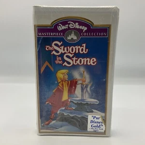 The Sword in the Stone (Disney Animated Movie VHS, 1998) New & Sealed - Picture 1 of 6