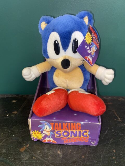 Pelúcia Turma Do Sonic Vermelho Ouriço Personagem Jogos Sega