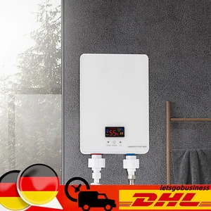 Mini 6000W Electric Klein Durchlauferhitzer Bad Küche Instant Warmwasserbereiter - Bild 1 von 15