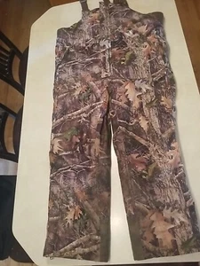 Redhead Bone Dry Camo Hunting Bib Overalls Mens Size XL Realtree - Picture 1 of 24