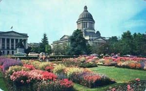 Washington State Capitol Olympia Washington Postcard Unposted - Picture 1 of 2