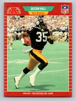 1989 Pro Set #346 Delton Hall - Image 1 of 2