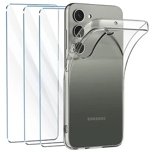 Coque Etui Housse + Verre Trempé pour Samsung Galaxy S25 S24 FE S23 Ultra Plus - Zdjęcie 1 z 4