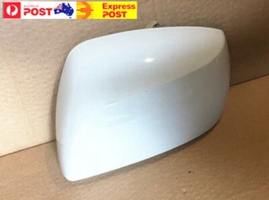 MIRROR COVER HOUSING CAP for SUBARU FORESTER 12/2012-2018 Pearl White LH or RH - Picture 1 of 4