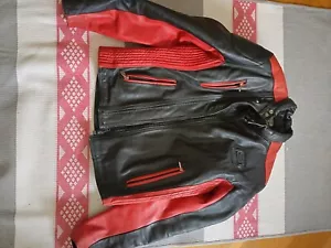 Segura Leather Motorcycle Jacket 70s 80s for Youngtimers Vintage Made in - Picture 1 of 7