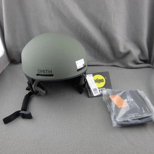 Smith Code MIPS con Casco de Esquí/Snowboard Ajuste Asiático Mate Salvia Adulto Grande Nuevo - Imagen 1 de 24