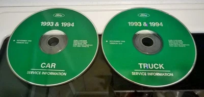 1993 1994 FORD cars trucks F150 BRONCO RANGER EXPLORER SHOP SERVICE MANUAL CD - Image 1 of 4
