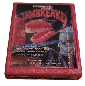 JAWBREAKER Atari 2600 tigervision Spiel nur Cartridge getestet funktioniert KOSTENLOSER VERSAND - Bild 1 von 1