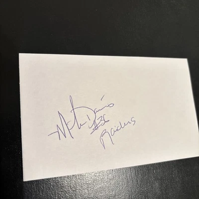 Mike Davis (Colorado ‘76 Big 8 Ch) 77 Raiders, 2X (XV,XVII) SB Champs, D.’21 @65 - Image 1 of 2