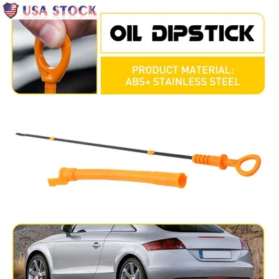 Tubo de varilla de inmersión de aceite y varilla de inmersión de aceite para Audi TT 1999-2006 VW Beetle Golf 2000-2006 Foto 1 de 4