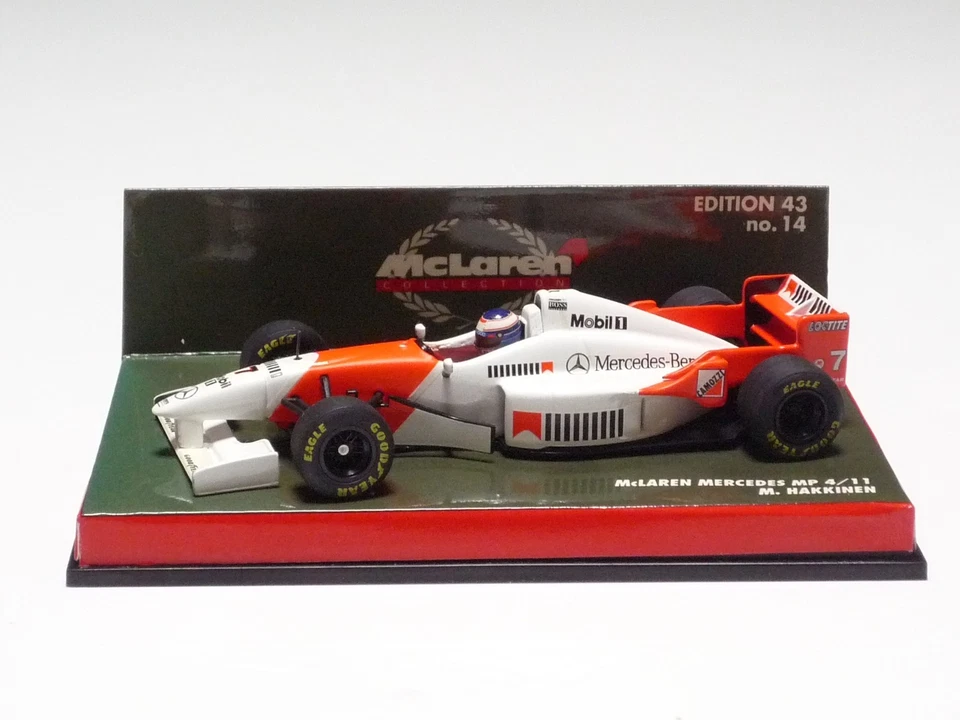 MINICHAMPS 1:43 MCLAREN MERCEDES MP4/11 M. GANCIO MC#14 - Immagine 1 di 4