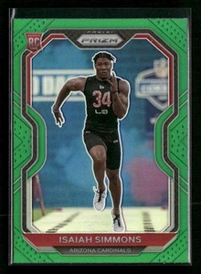 2020 Panini Prizm #323 Isaiah Simmons Prizm Green - Picture 1 of 2