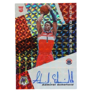 2019-20 Panini Mosaic ADMIRAL SCHOFIELD Silver Rookie Autograph #RA-ASH - Bild 1 von 2