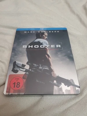 Shooter (Blu-Ray) Steelbook (German Release), Region Free - Mark Wahlberg  - New - Image 1 of 2