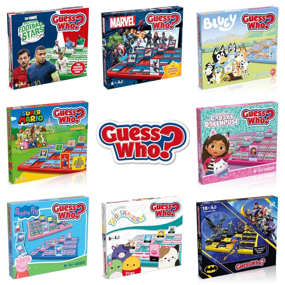 Guess Who? – Fast Guessing Game for Kids, Families & Parties - Image 1 of 1