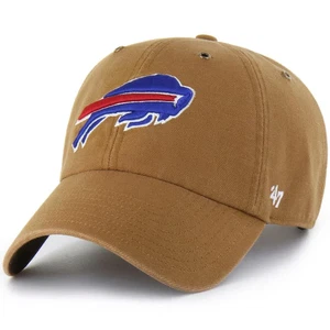Gorra CARHARTT x '47 BUFFALO BILLS Pato Lona 6 Paneles "MVP". OSFA. C Marrón - Imagen 1 de 4