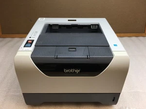 Brother HL-5370DW Monochrome Workgroup Laser Printer 33.8k Pg Ct w/ 30% Toner - Picture 1 of 10