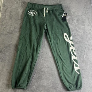 Women’s 2XL New York Jets G-III 4her Green Scrimmage Fleece Pants - Picture 1 of 8