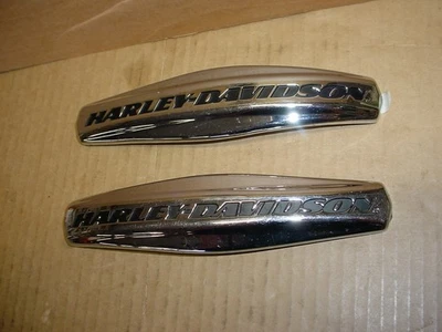 Harley Davidson FXDC Super Glide Custom Gas Fuel Tank   Emblems  15377  - Image 1 of 4