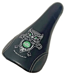 Asiento BMX DK Bicycle Company - Llaves de búho - Sillín con barandilla - Negro - Usado - Imagen 1 de 4