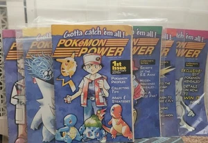 Pokemon Power Volumes #1-6 1998 Full Set, Good Condition - Picture 1 of 16