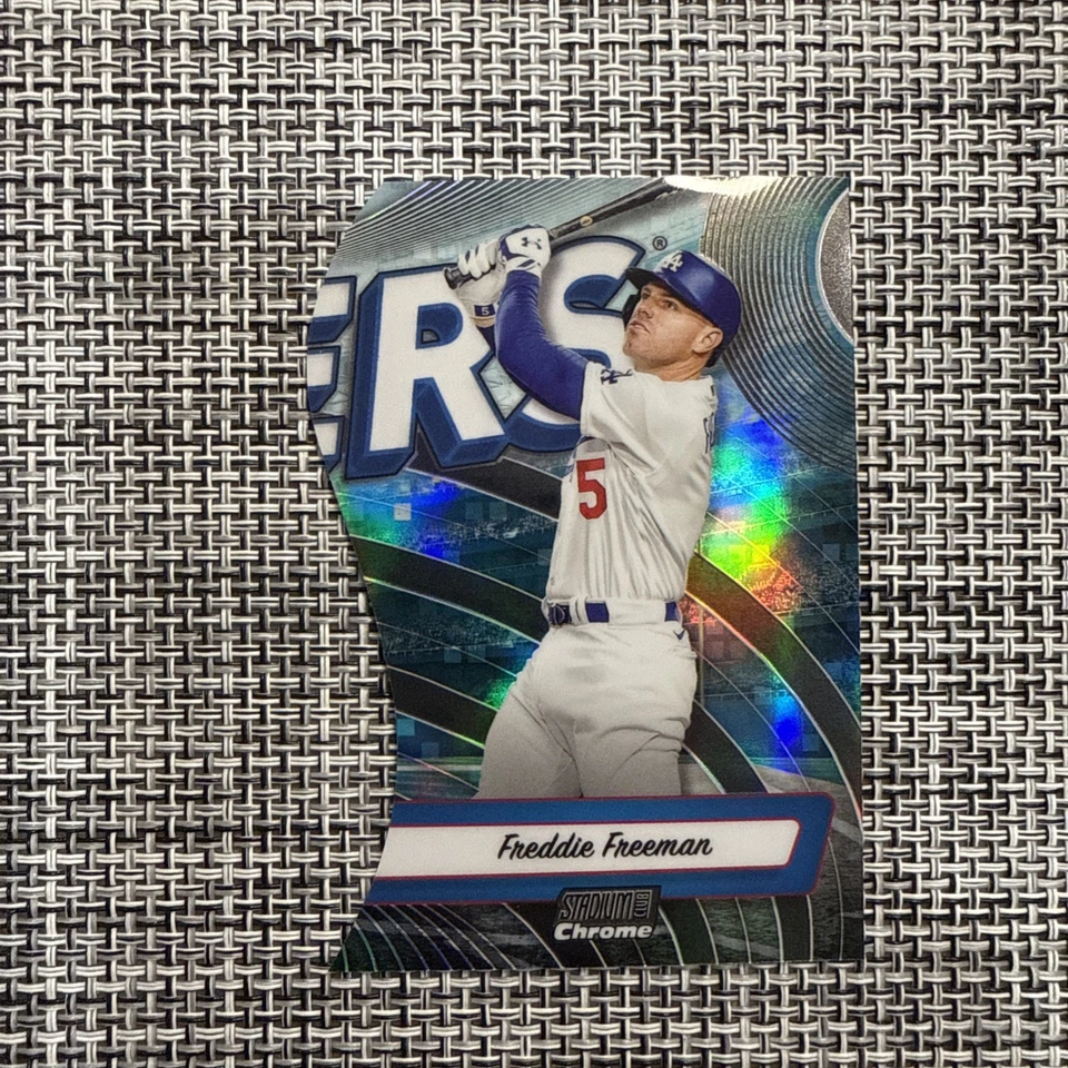 2024 Topps Stadium Club - Triumvirates Freddie Freeman #TRI-3 - Image 1 of 2