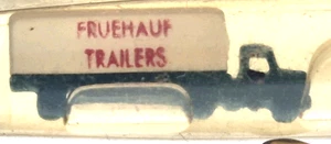 FLOATY "FRUEHAUF TRAILERS" TRUCK "Youngstown, O Ph. 35195" Working Mech Pencil - Picture 1 of 24