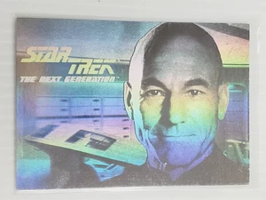 Jean-Luc Picard 1991 Impel Star Trek Next Generation Hologram #H4 Insert card  A - Picture 1 of 2