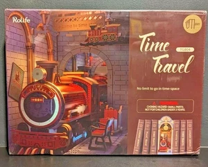 3D Puzzle Rolife TGB04 Book Nook Wooden "Time Travel" for Adult Gifts Jigsaw - Picture 1 of 12