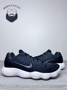 Size 11 - Nike Hyperdunk 2017 Low Black Metallic Silver 897663-001 Shoes - Picture 1 of 9