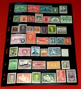{CARAIBI / Gruppo di qualità DI 42 classici MNH / ottimo valore! /epictronic/JC} - Foto 1 di 3
