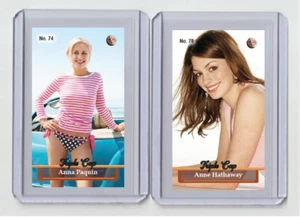 Anna Paquin rara carta tabacco MH Triple Cap #'d x/3 n. 74 - Foto 1 di 1
