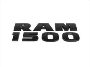 Genuine OEM RAM 1500 Tailgate Badge "RAM 1500" 2017-2021 - Foto 1 di 4