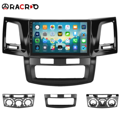32G Para Toyota Hilux 2005-2014 Rádio Estéreo para Carro Android 13 GPS Navegação WIFI BT RDS - Imagem 1 de 4