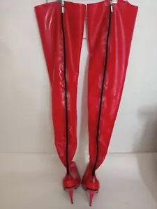 Handmade Crotch Latex Rubber all Colours Size .41 - 47 Rv , New, 13 CM Heel - Picture 1 of 3