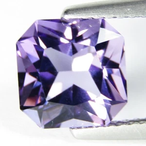 2.41Cts Stunning Natural Purple Amethyst 8mm Square Radiant Loose Gemstone-VIDEO - Picture 1 of 4