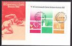 Australia 1982 Commonwealth Games Miniature Sheet First Day - Melbourne Phil