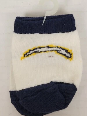 NFL San Diego Chargers Infant Baby Socks - Size 6-12 Months (1 Pair) - Image 1 of 2