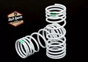 Traxxas 6862 - Springs Front (2) White In Color Progressive, -10% rate (Green) - Picture 1 of 1
