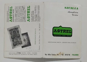 56864 02/ CARTINA STRADALE SICILIA - anni '70 - Edizioni D'Asta Milano - Picture 1 of 5