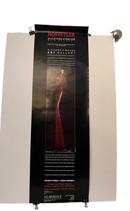 Künstler signiert David Hostetler 1987 St. Lawrence Kunst Poster roter Umhang groß 35x12" - Bild 1 von 8