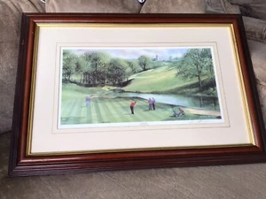 High Tee von Terry Harrison signierter Druck 25 x 17" - Bild 1 von 12