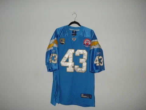 San Diego Los Angeles Chargers Darren Sproles AFC Anniversary Patch 54 XL Jersey Cover