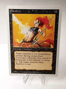 MTG - 3rd Edition - Revised - Paralyze - Common - MP/LP - Picture 1 of 3
