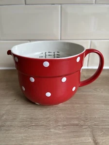 Spode Baking Days Measuring Jug Large Red 4.5" (11cm) 1 Litre - Picture 1 of 6