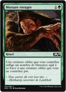 MTG Magic M20 - (x4) Rabid Bite/Morsure enragée, French/VF - Picture 1 of 1