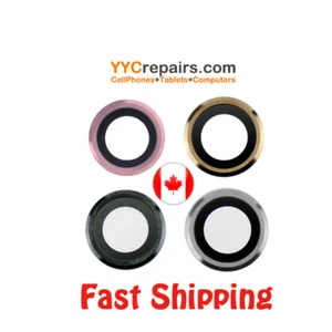 Neuf housse d'objectif pour appareil photo iPhone 6S bague en verre arrière arrière - Photo 1 sur 2